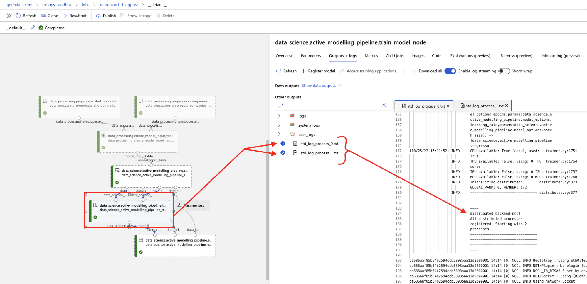 PyTorch-distributed-training-with-Kedro-in-Azure-ML-Pipelines